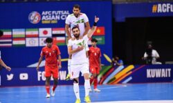 پیروزی تیم ملی فوتسال ایران مقابل لبنان و صعود قاطع به مرحله حذفی مسابقات قهرمانی آسیا