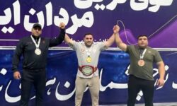 فرج نژاد قویترین مرد ایران شد