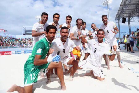 ساحلی‌بازان فوتبال ایران به یک چهارم‌نهایی جام ملت‌های آسیا صعود کردند