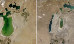 نیمی از دریاچه‌های بزرگ جهان در آستانه خشک شدن