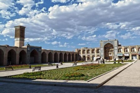معماری زیبای میدان گنجعلی خان کرمان + فیلم