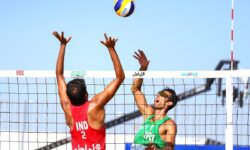 تور جهانی والیبال ساحلی/ صعود ایران به جمع چهار تیم برتر