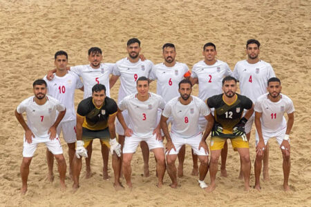 پیروزی تیم ملی فوتبال ساحلی ایران برابر روسیه و صعود به فینال