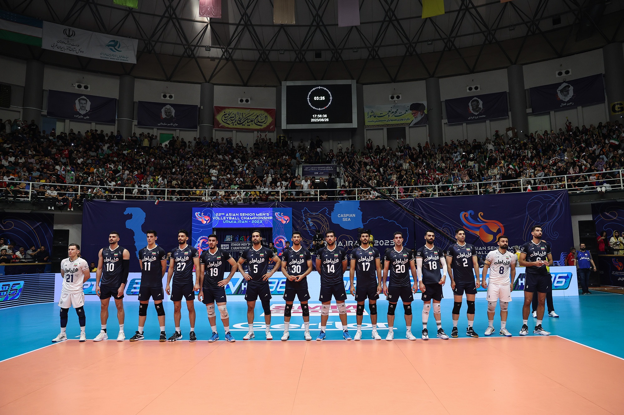 دعوت از ۱۷ ملی پوش والیبال جهت شرکت در بازی‌های آسیایی هانگژو
