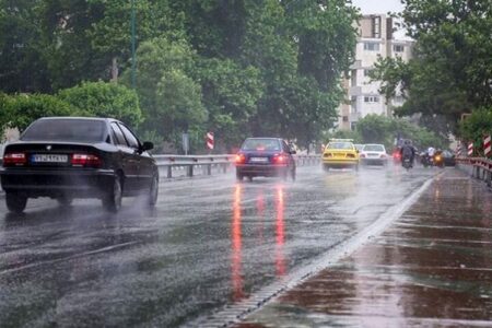 باد و باران در راه استان هرمزگان