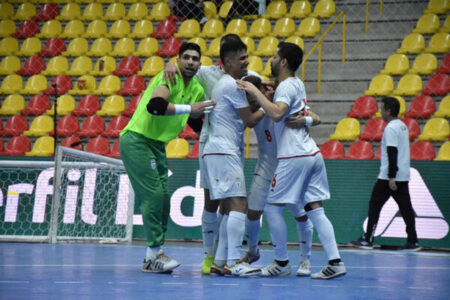 پیروزی تیم ملی فوتسال ایران برابر روسیه