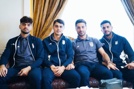 تیم ملی ایران با ۲۵ بازیکن راهی عشق آباد شد